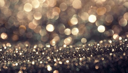 christmas golden bright glowlight shine effect glitter texture blurred bokeh abstract background holiday xmas happy new year backdrop concept luxury celebration invitation greeting wallpaper