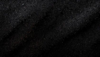 panorama black sandpaper texture background panoramic dark black sandpaper texture surface - obrazy, fototapety, plakaty