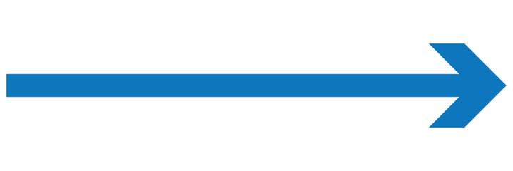 Obraz premium Long arrows icon set. Vector set of trendy long arrows left and right in flat style. Black arrows vector illustration. Icons isolated.Straight long right vector arrow icon.Replaceable vector design