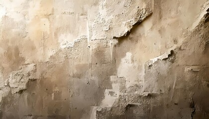 old concrete wall texture background close up retro plain cream color cement material surface