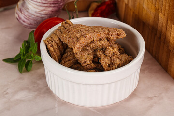 Liver Pate spread in the bowl