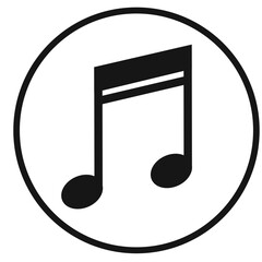 Music notes icon