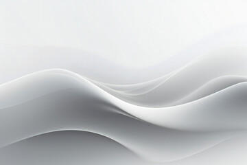 Abstract Silver Wave Background