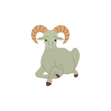 king, emperor sitting on a stone throne. Major Arcana tarot card design. Hand drawn cartoon linear flat style. THE EMPEROR