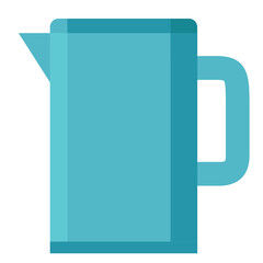Kettle Icon In Trendy Style