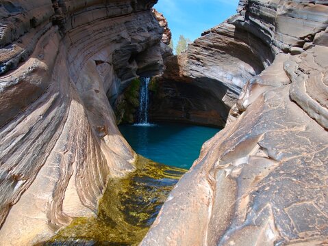 waterfall in the hills of Hamersley George