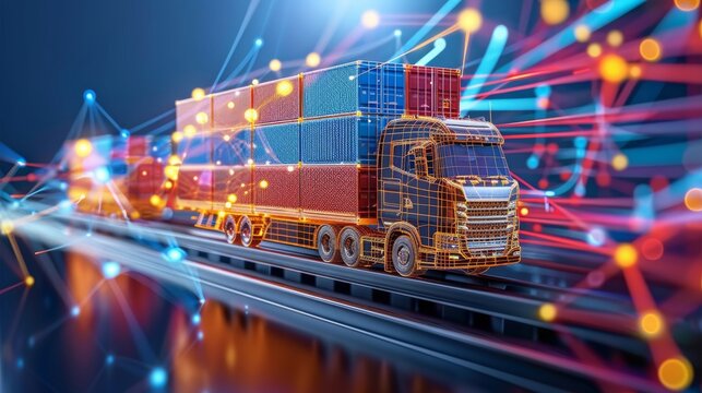 Advanced cargo container tracking app, utilizing GPS, RFID, and blockchain technology to provide customers and logistics managers with precise, end-to-end visibility of s