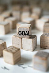 Text goal for decision-making and goal setting