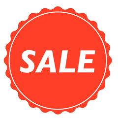 Sale label, creative banner