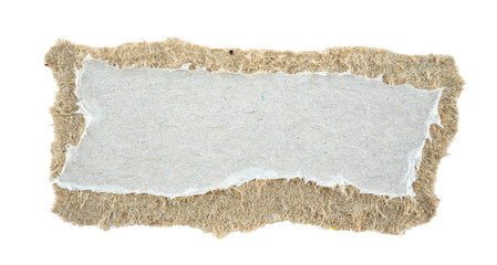ripped piece of cardboard toilet paper roll, a fragment of torn sticky note toilet paper roll, note paper frame with torn ripped edges, isolated on a transparent background, textured graphic element