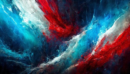 colorful abstract background image blue red and white color ai image generative