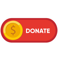 donate web button sign