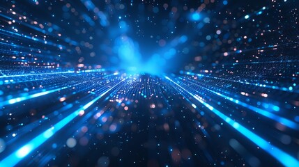 Obraz premium Global communication network Data center information interface Internet background