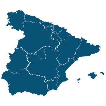 recommend clip art: Map of Spain