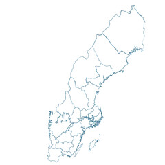 Sweden map