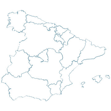 recommend clip art: Map of Spain