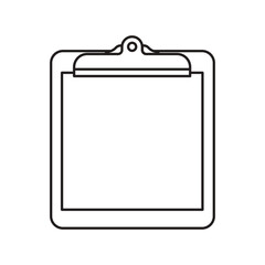 Clipboard emoji vector symbol sign paper document