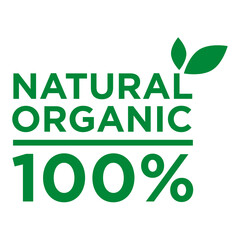 100% organic and natural vegan, food