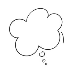 Hand Drawn Comics Style Speech Bubbles