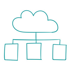 hand drawn speech bubbles