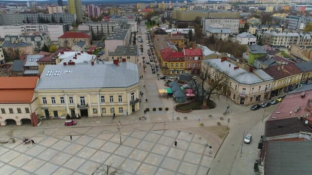 Market Square Kielce Rynek Tekla Square Market Aerial View Poland