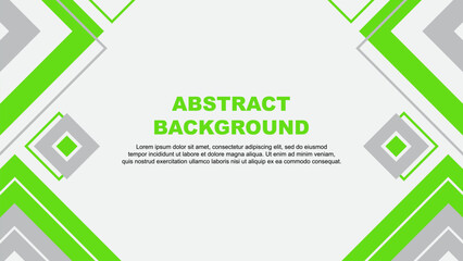 Abstract Background Design Template. Banner Wallpaper Vector Illustration. Light Green Background