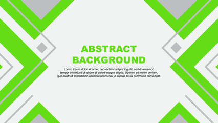 Abstract Background Design Template. Banner Wallpaper Vector Illustration. Light Green Illustration