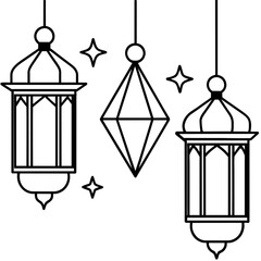 set of lantern