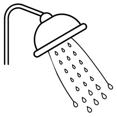 illustration of a head with drops
