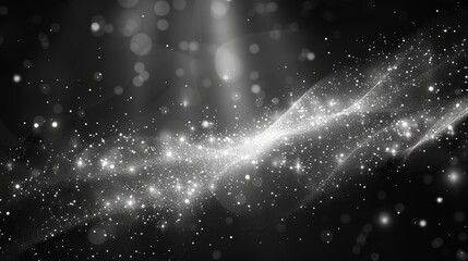 Fototapeta na wymiar Light effect. Modern illustration. Christmas flash dust. White sparks with glitter special light effect. Modern sparkles on transparent background. Sparkling magic dust particles in transparent