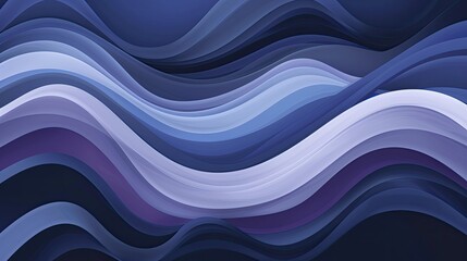 Fototapeta premium Colorful wave background. Generative AI
