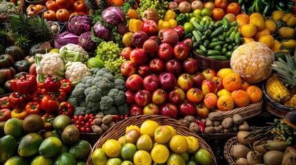 Market produce. Generative AI