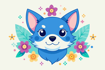 bluewing-kawaii-vector-dog-head-with-superimposed