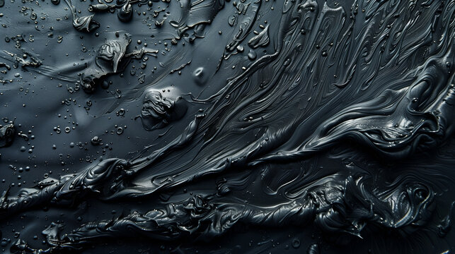 Аbstract black tar background
