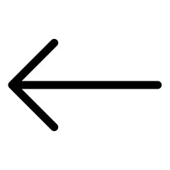 left arrow icon