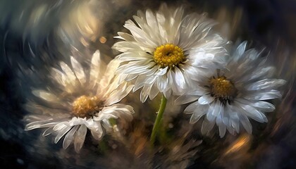 white daisy flowers