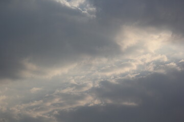 blue sky with clouds