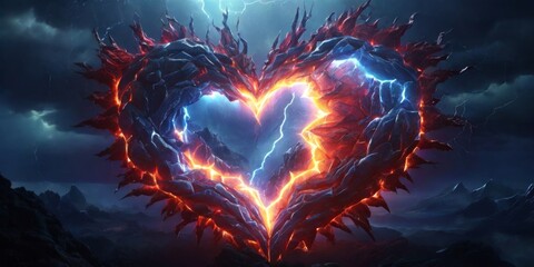 Lightning heart