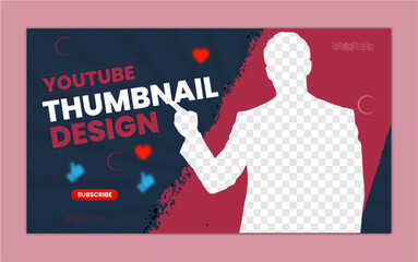 Corporate YouTube video thumbnail and social media post design, YouTube Thumbnail Design