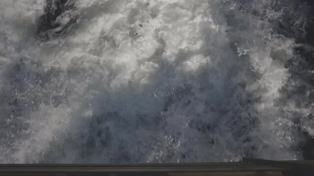 Footage of the river Mandeo in the recreational area of Chelo near Betanzos, A Coruna, Spain