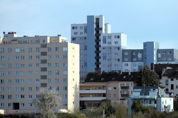 Wohnblocks in Frankfurt