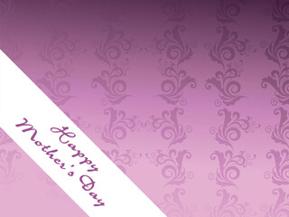 Abstract creative design background for happy mother's day celebration