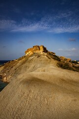 Cliff near the beach