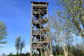 Ein Aussichtsturm in der Eifel 
