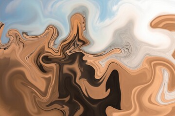 Abstract blue and cream background for textures and overlays
