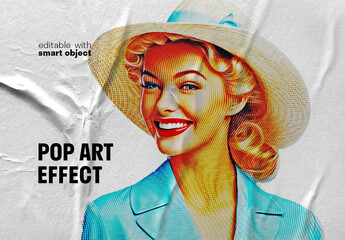 Pop Art Effect - obrazy, fototapety, plakaty