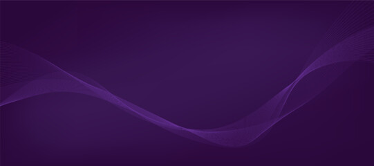 Abstract vector gradient background with waves	
