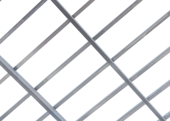 Structure roof building, Metal steel beam isolated on white background