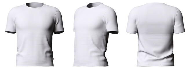 white men sport T-shirt isolated