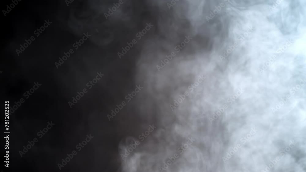 Poster super slow motion thick smoke. high quality fullhd footage